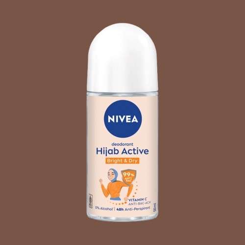 Nivea Deodorant Hijab Active Roll On (90)NA18230900421